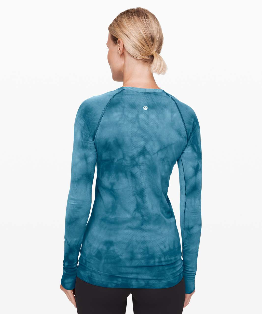 Lululemon Swiftly Speed Long Sleeve *Marble Dye - Night Diver