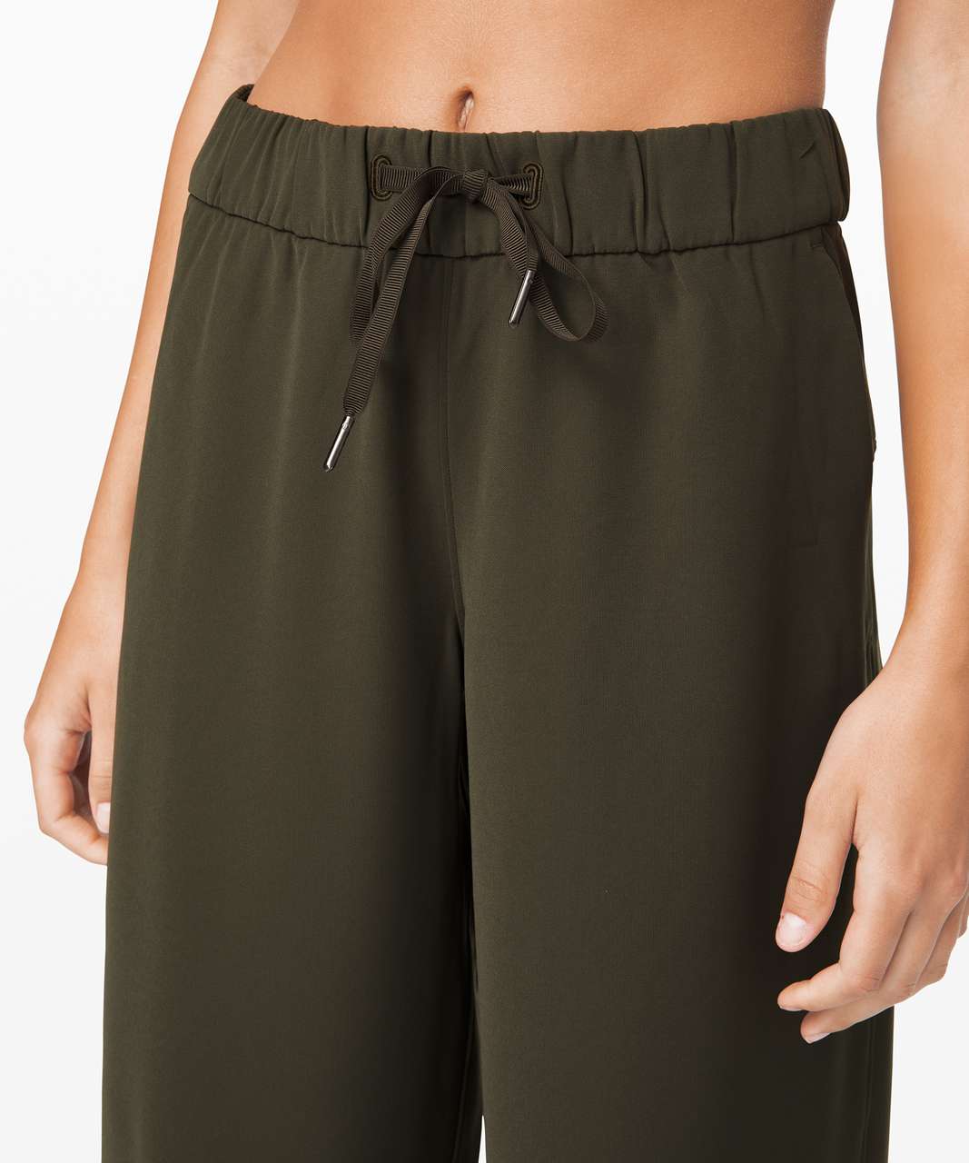 Lululemon On the Fly Wide-Leg Pant *Woven - Dark Olive