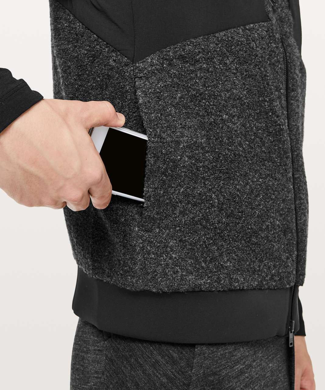 Lululemon Aestus Vest - Heathered Charcoal