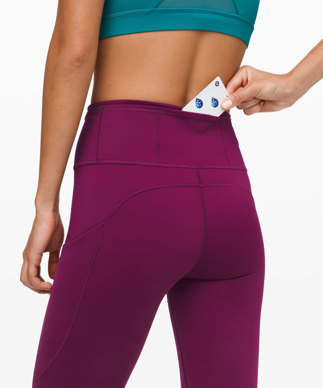 Lululemon Fast and Free Crop II 19" *Nulux - Marvel