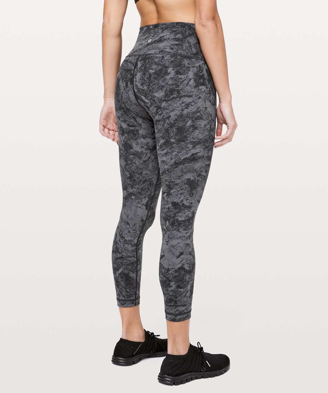 Lululemon Wunder Under High-Rise Tight 25 *Full-On Luxtreme - Washed Marble  Titanium Deep Coal - lulu fanatics