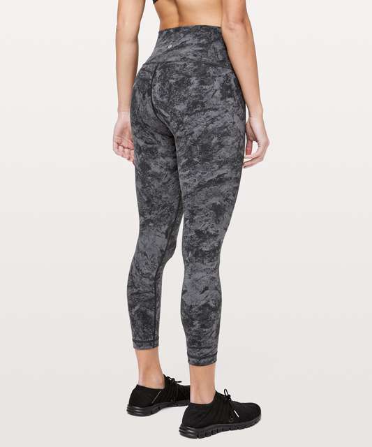 Lululemon Wunder Under Hi Rise Tight 4 Luon Variegated Knit Heathered Black  - $58 - From Caitlin