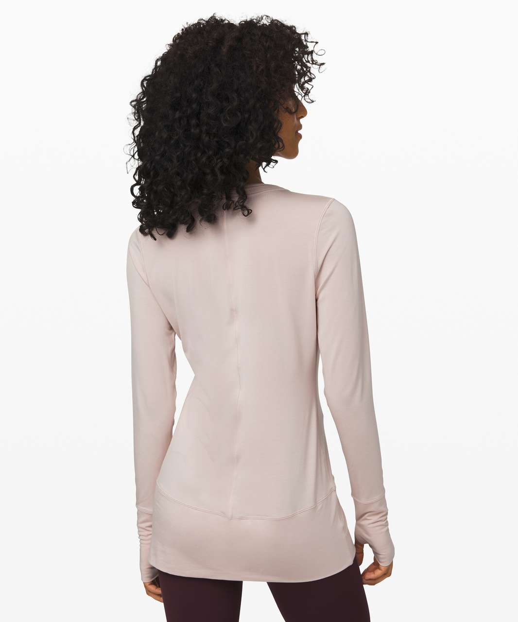 Lululemon Rule the Day Long Sleeve - Pink Bliss