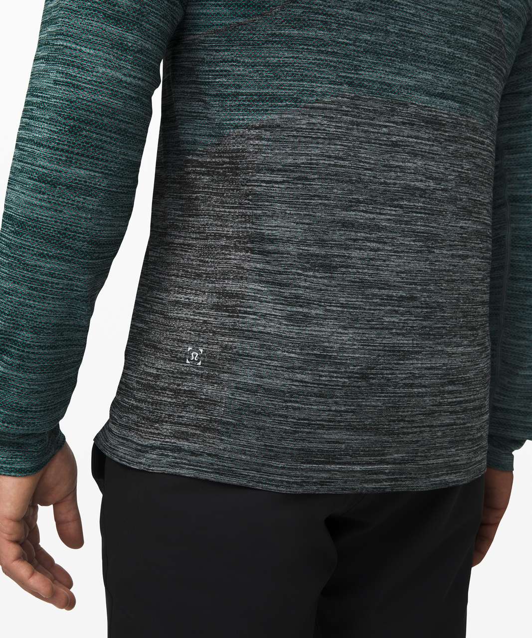 Lululemon Metal Vent Tech Long Sleeve 2.0 - Spirit Green / White / Black