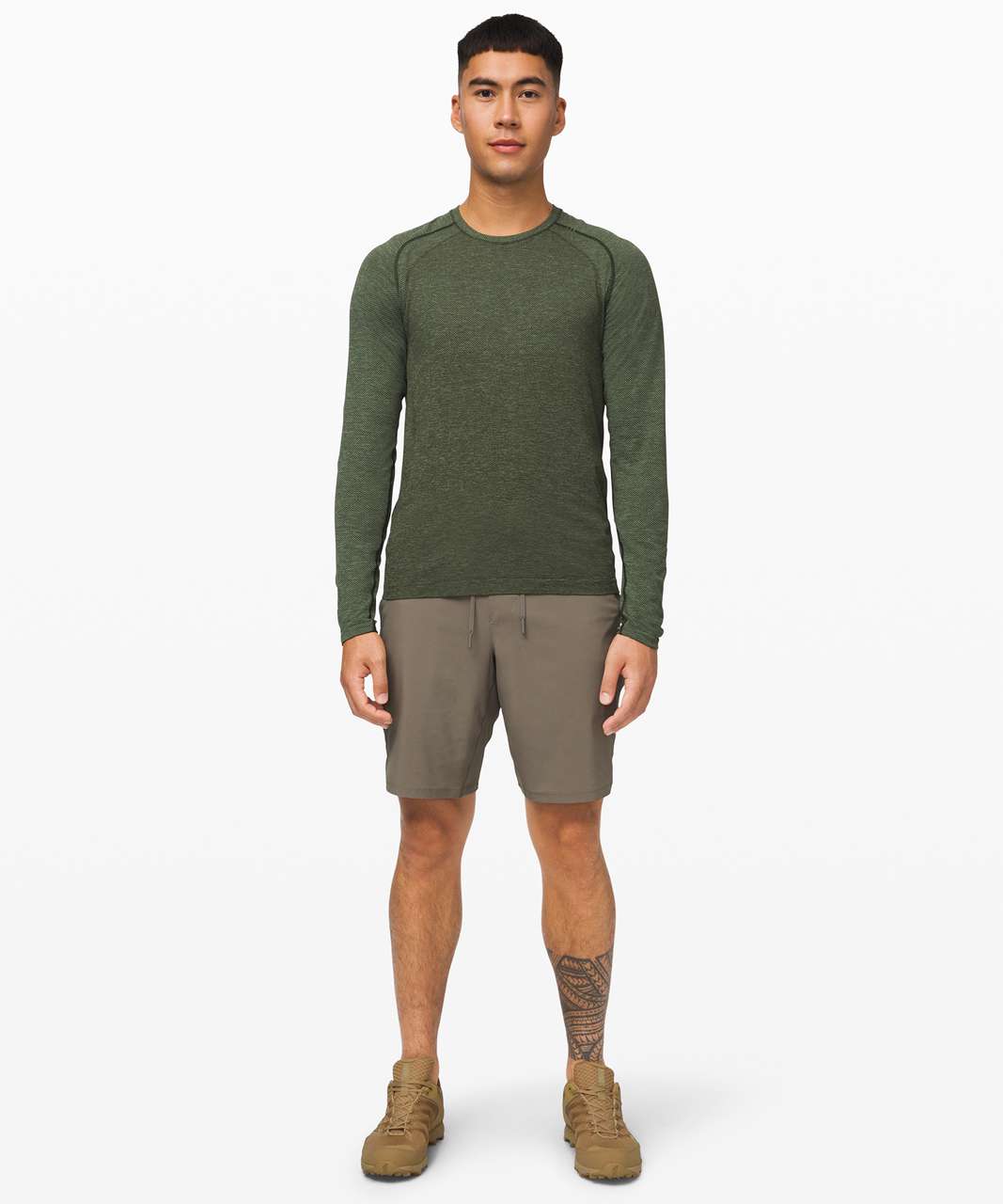 Lululemon Metal Vent Tech Long Sleeve 2.0 - Willow Green / Dark Olive