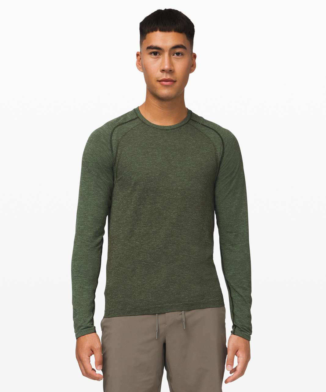 Lululemon Metal Vent Tech Long Sleeve 2.0 - Willow Green / Dark Olive