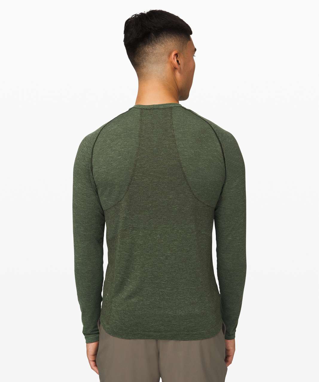 Lululemon Metal Vent Tech Long Sleeve Shirt 2.0 - Rainforest Green / Pink  Lychee - lulu fanatics