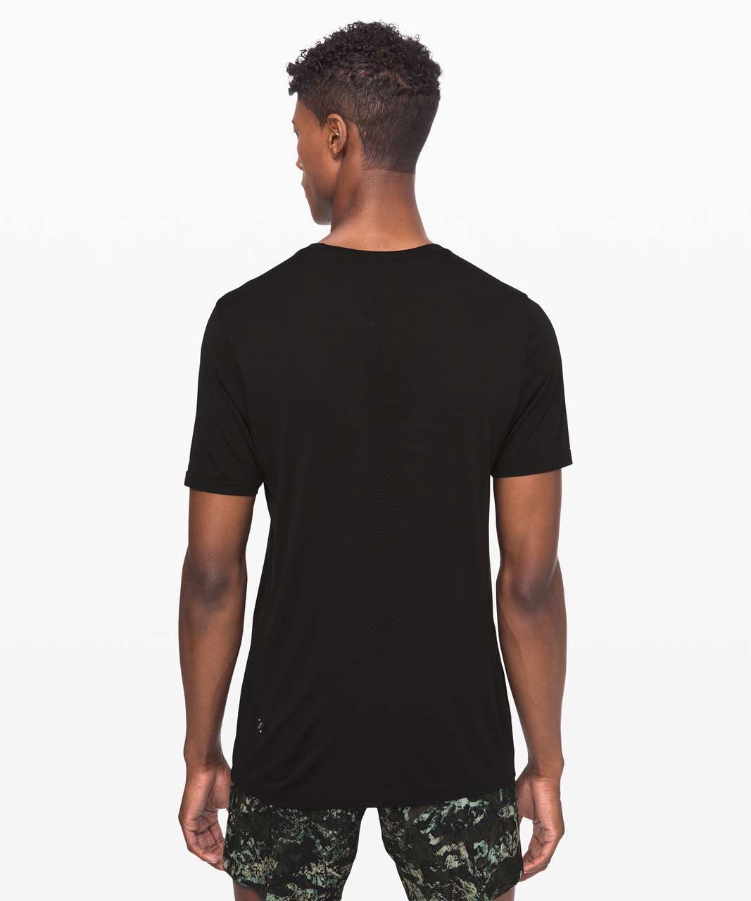 Lululemon Metal Vent Breathe Short Sleeve - Black / Black (First Release)