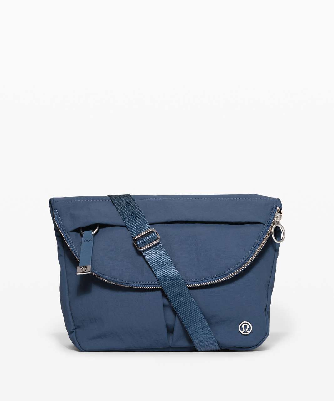 Lululemon Zip-top Crossbody Bag In Symphony Blue/night Sea