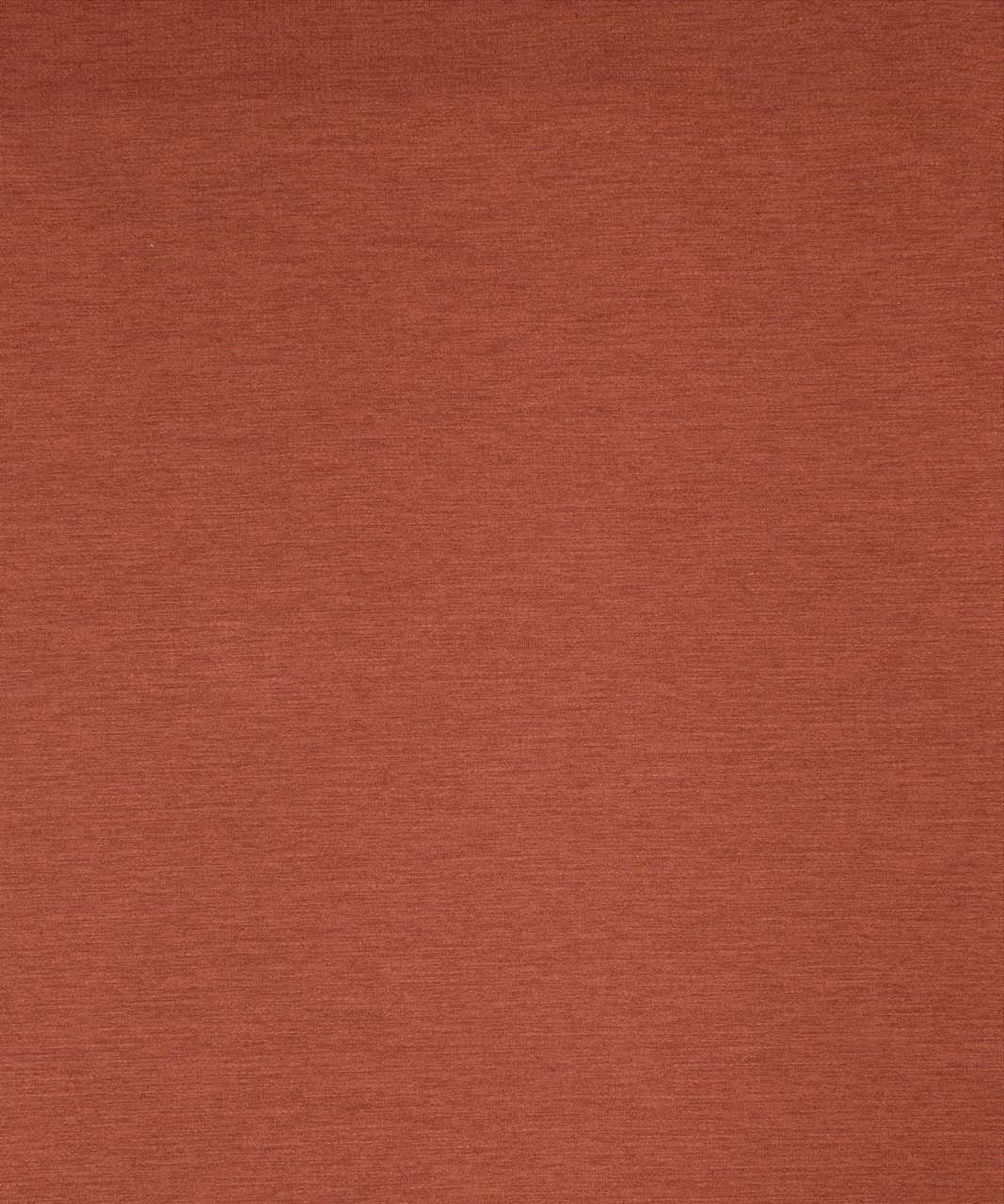 Lululemon Fast and Free Long Sleeve - Heathered Dark Terracotta / Heathered Obsidian