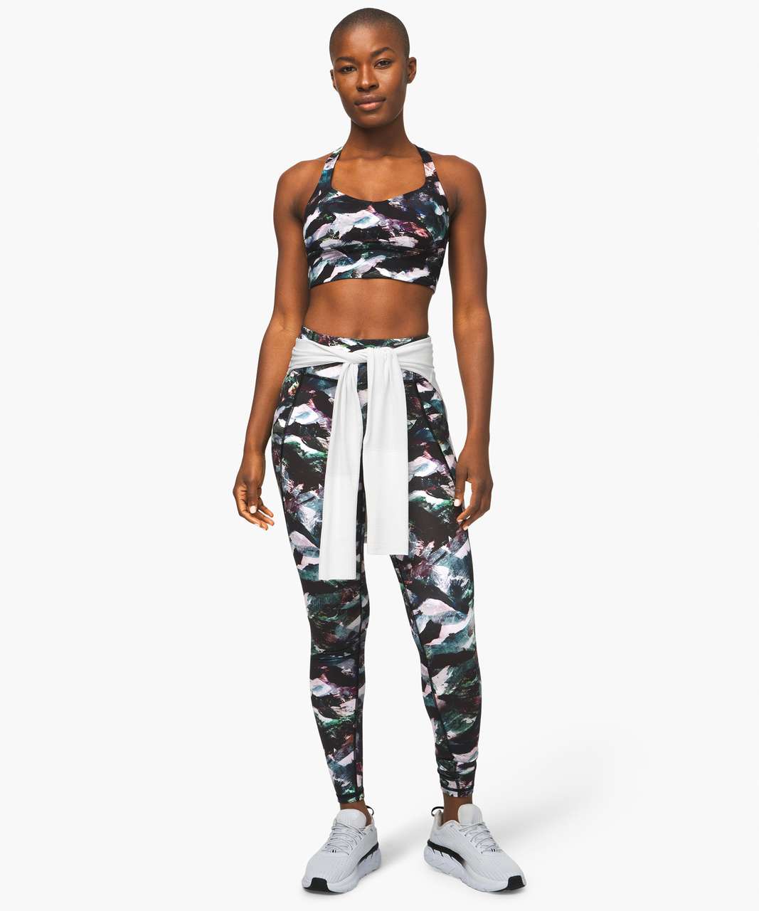 Lululemon Free to be Wild Sports Bra in Incognito Camo Jacquard Alpine  White Starlight Size XS - $34 (29% Off Retail) - From mira