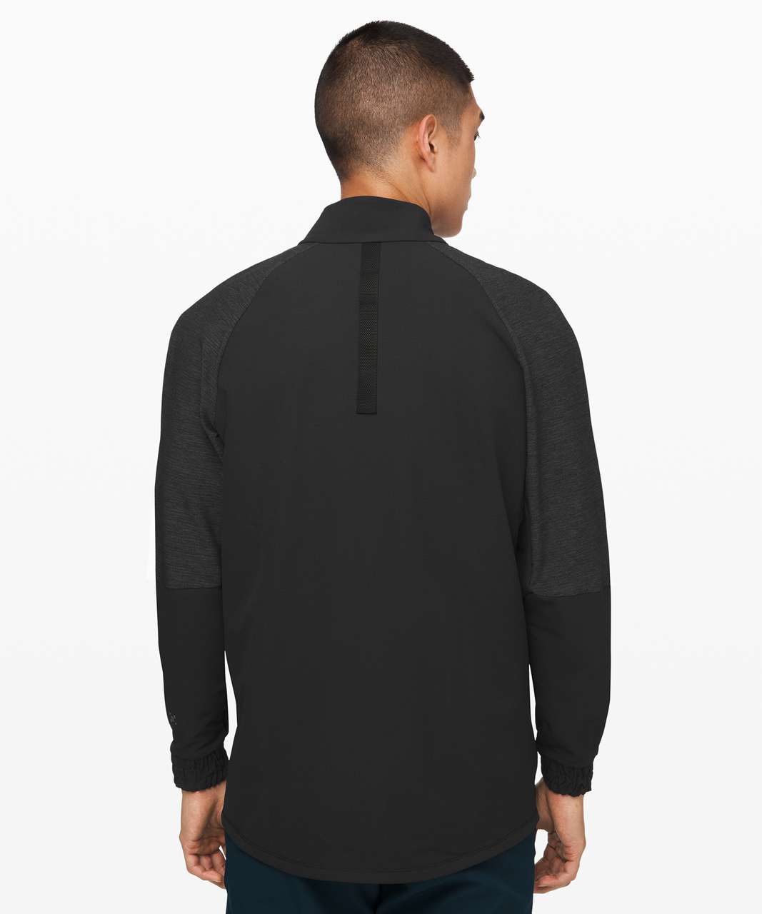 Lululemon License to Train Track Jacket - Black / Heathered Black