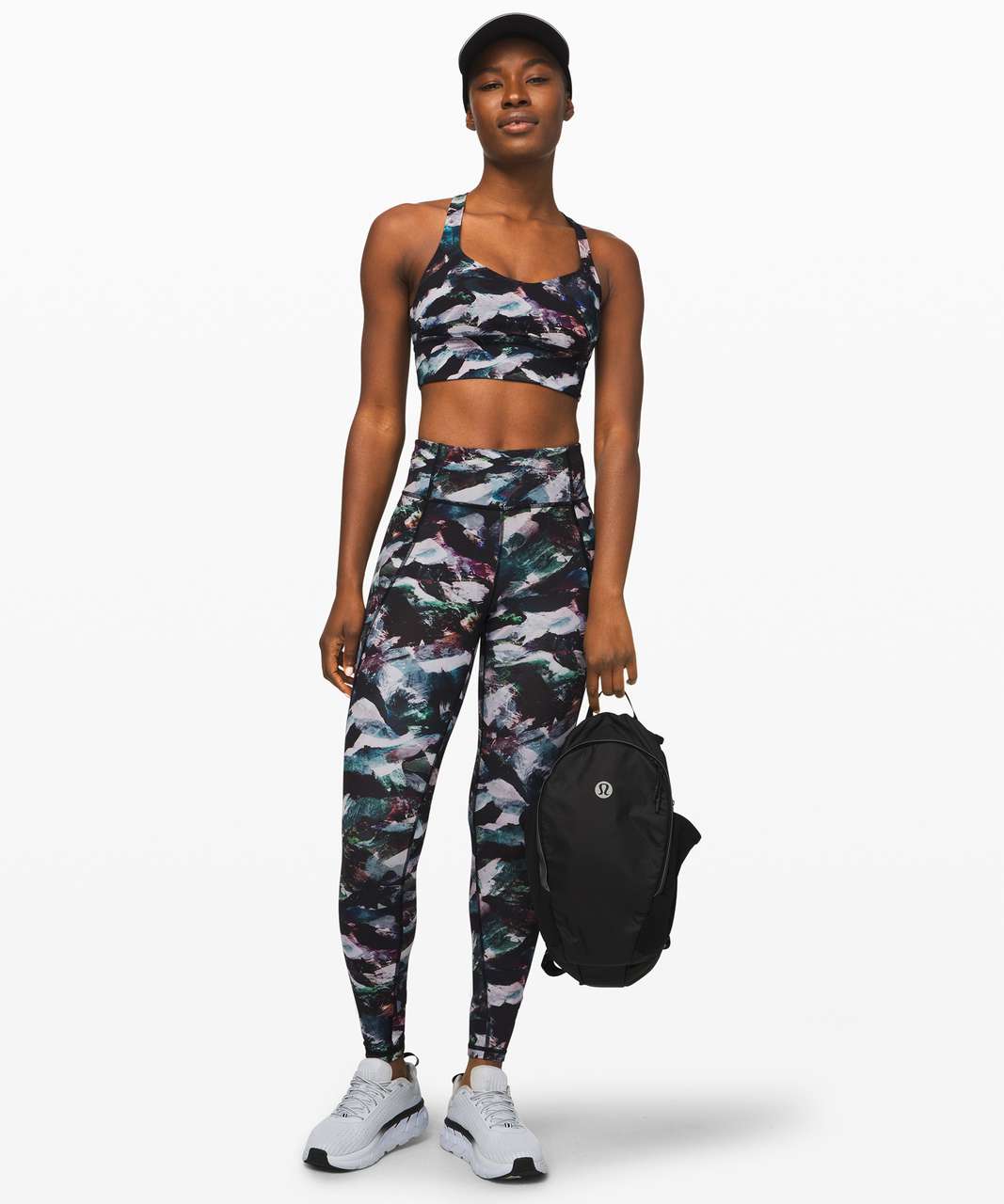 Lululemon Time To Sweat Tight 28 - Glacier Camo Starlight Multi - lulu  fanatics