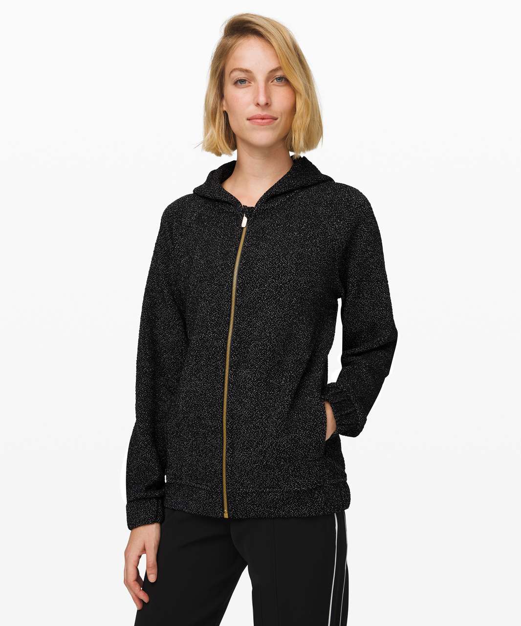 Lululemon Pave New Ways Full-Zip - Black / White