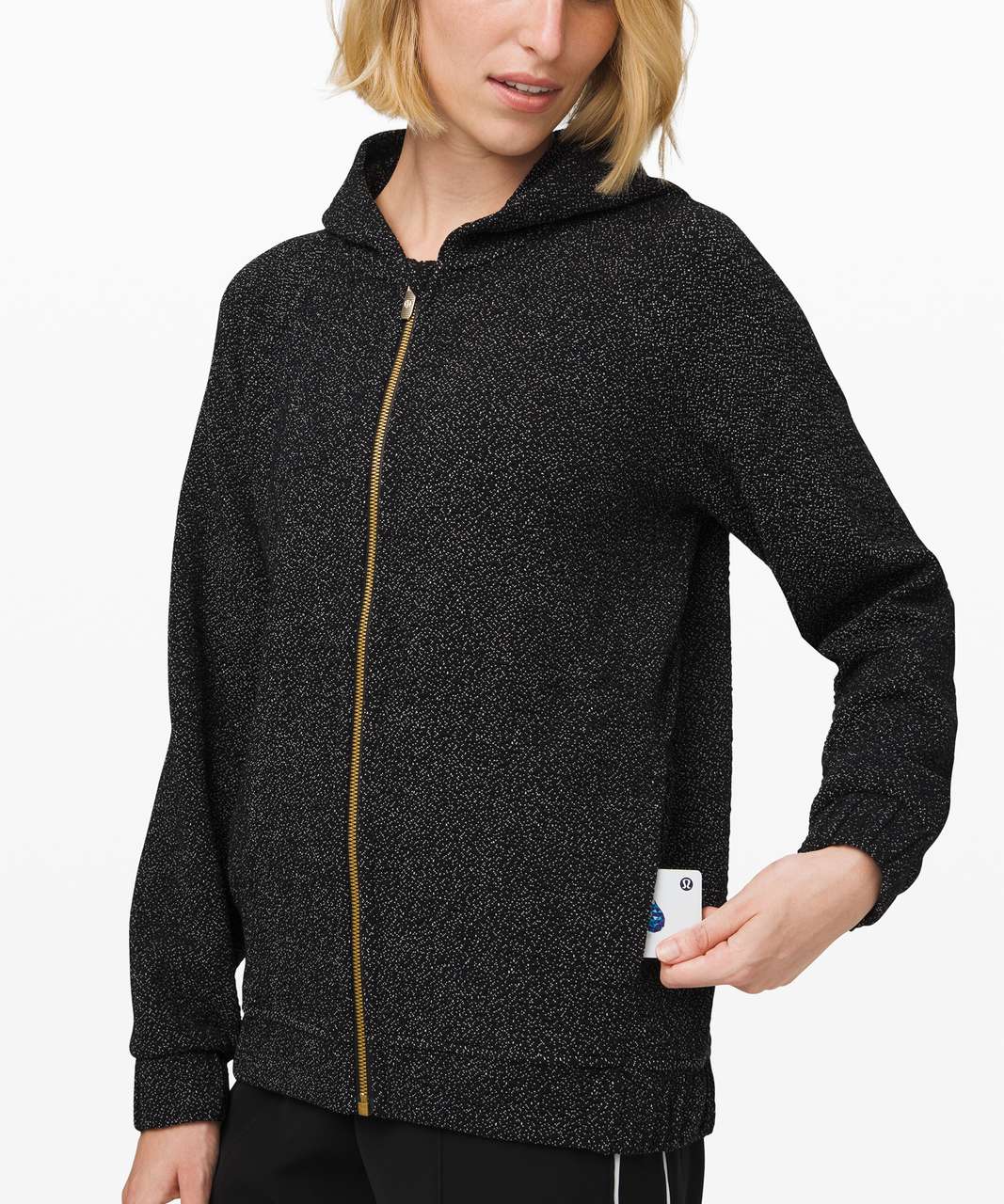 Lululemon Pave New Ways Full-Zip - Black / White