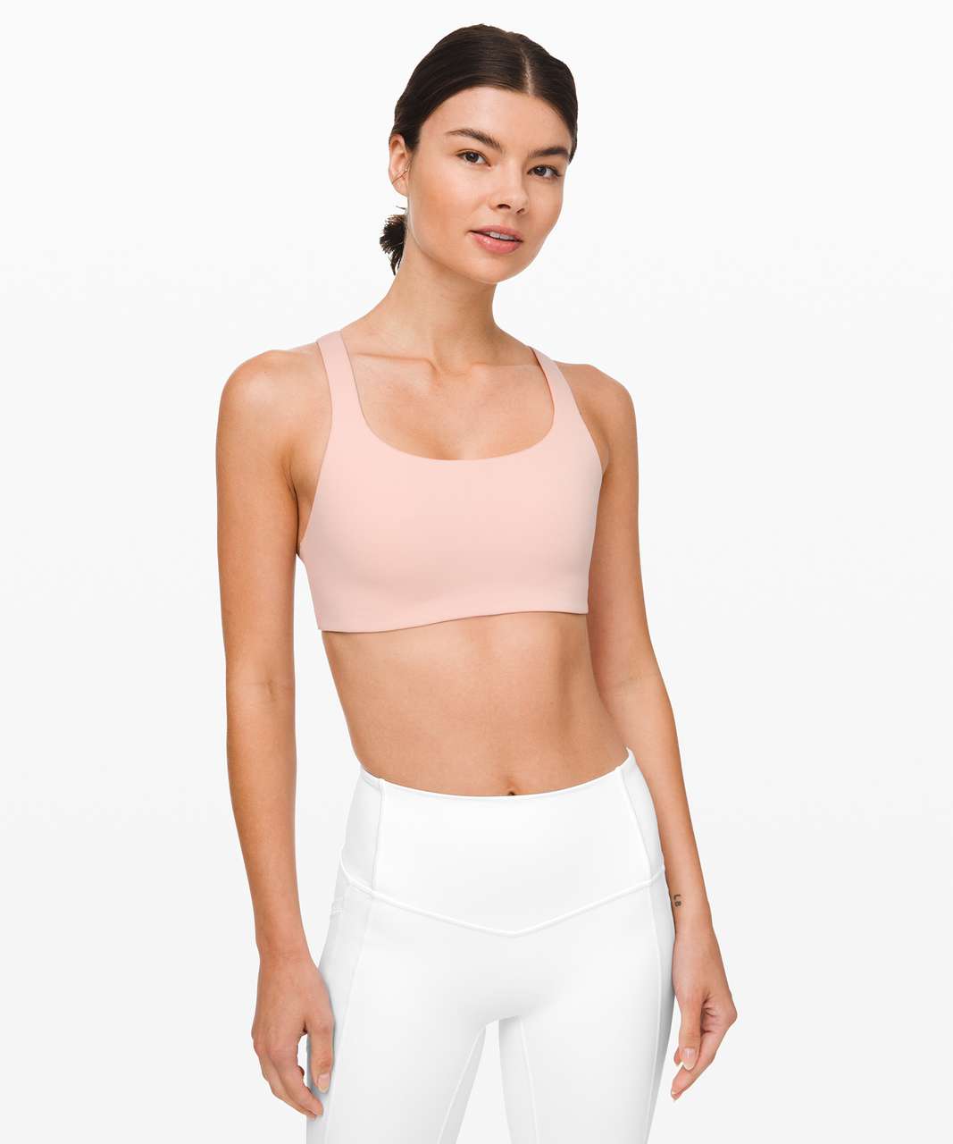 lululemon athletica, Intimates & Sleepwear, Lululemon Align Reversible Bra  Light Support Ab Cupmisty Shell Misty Shell