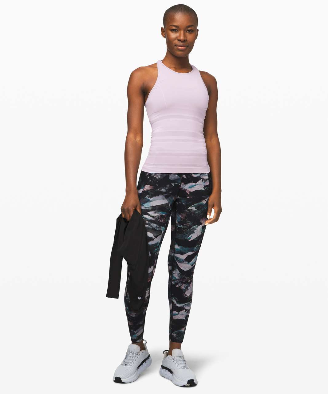 Lululemon Gleam and Glow Tank - Silver Lilac