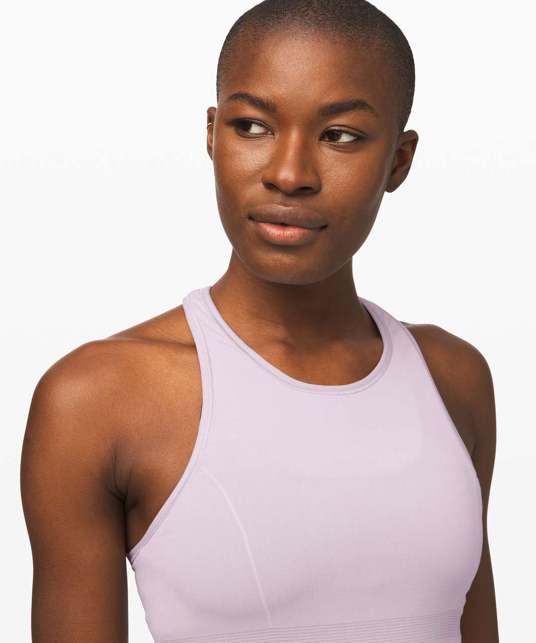 Lululemon Gleam and Glow Tank - Silver Lilac