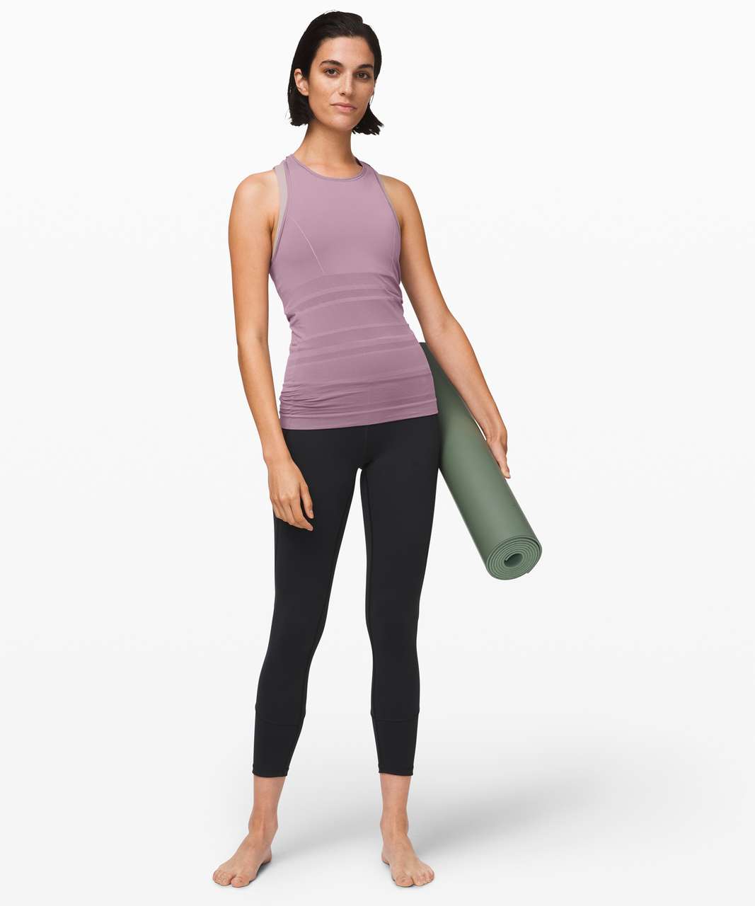 Lululemon Gleam and Glow Tank - Frosted Mulberry