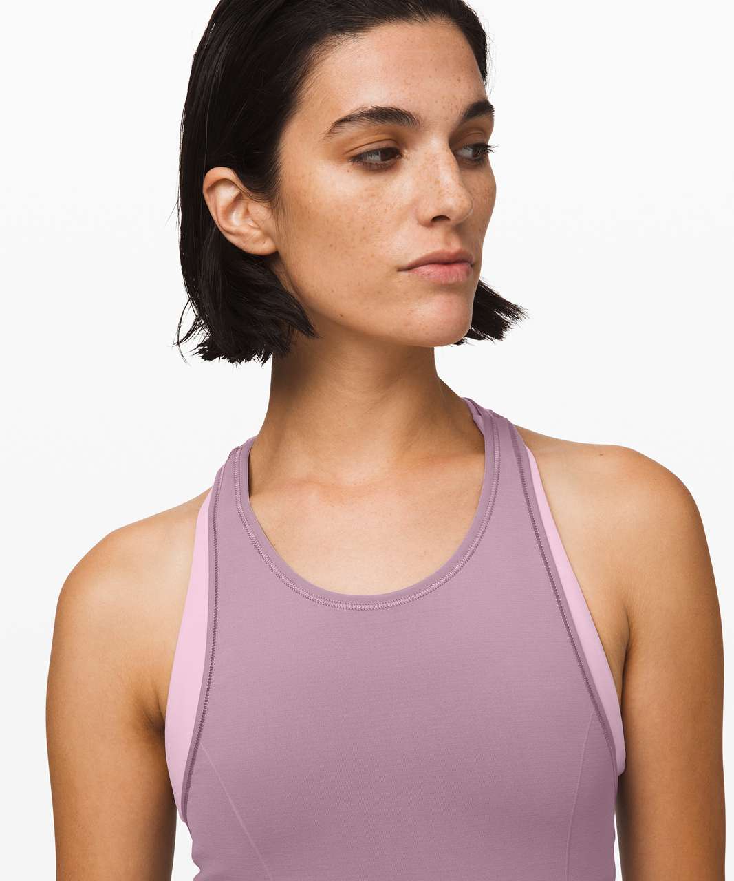 Lululemon Gleam and Glow Tank - Frosted Mulberry