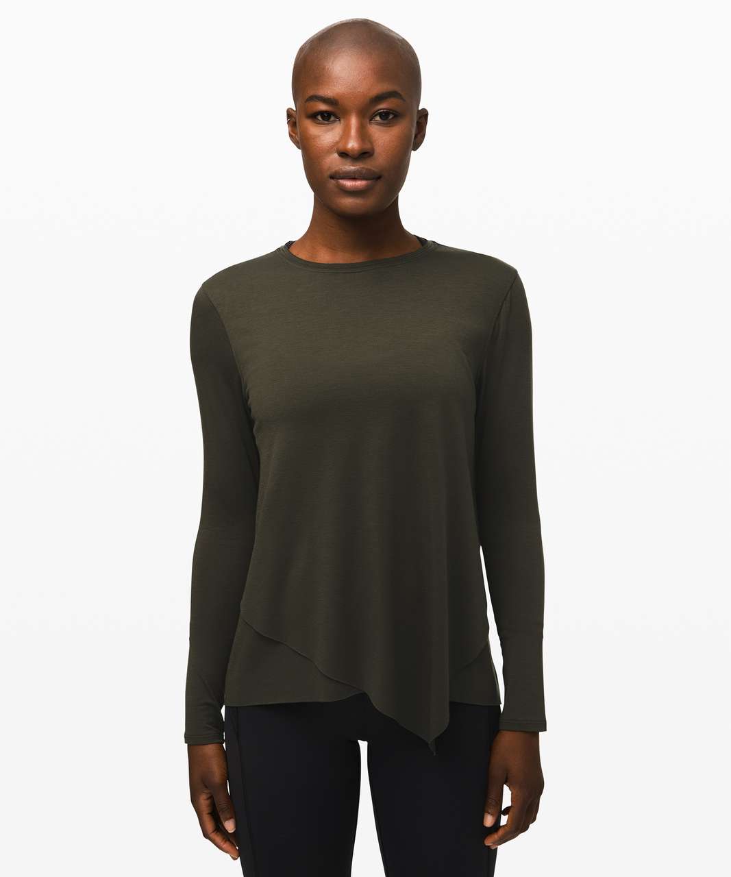 Lululemon Sweetest Day Long Sleeve *Tencel - Dark Olive