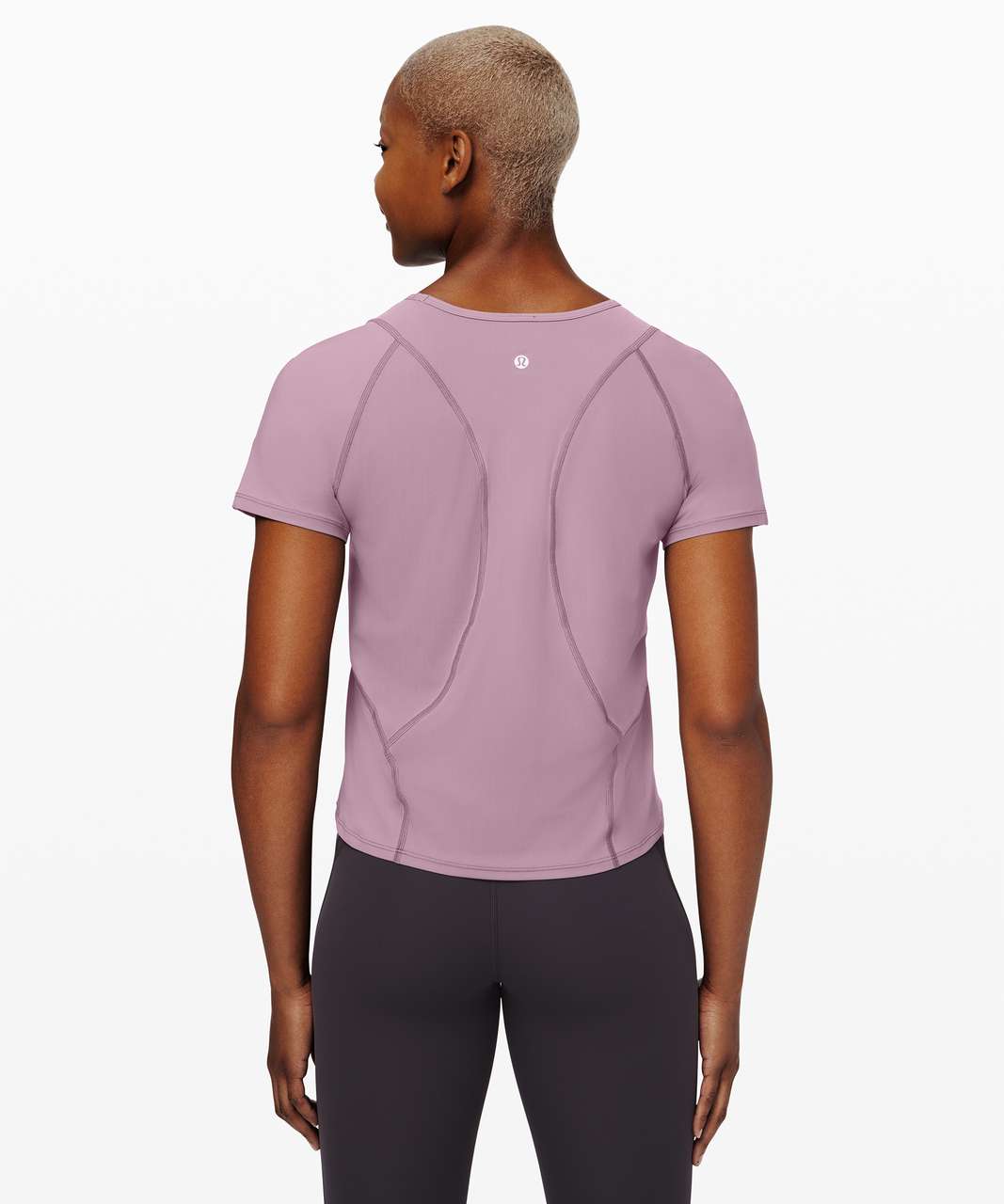 Lululemon Outrun the Heat Short Sleeve - Frosted Mulberry