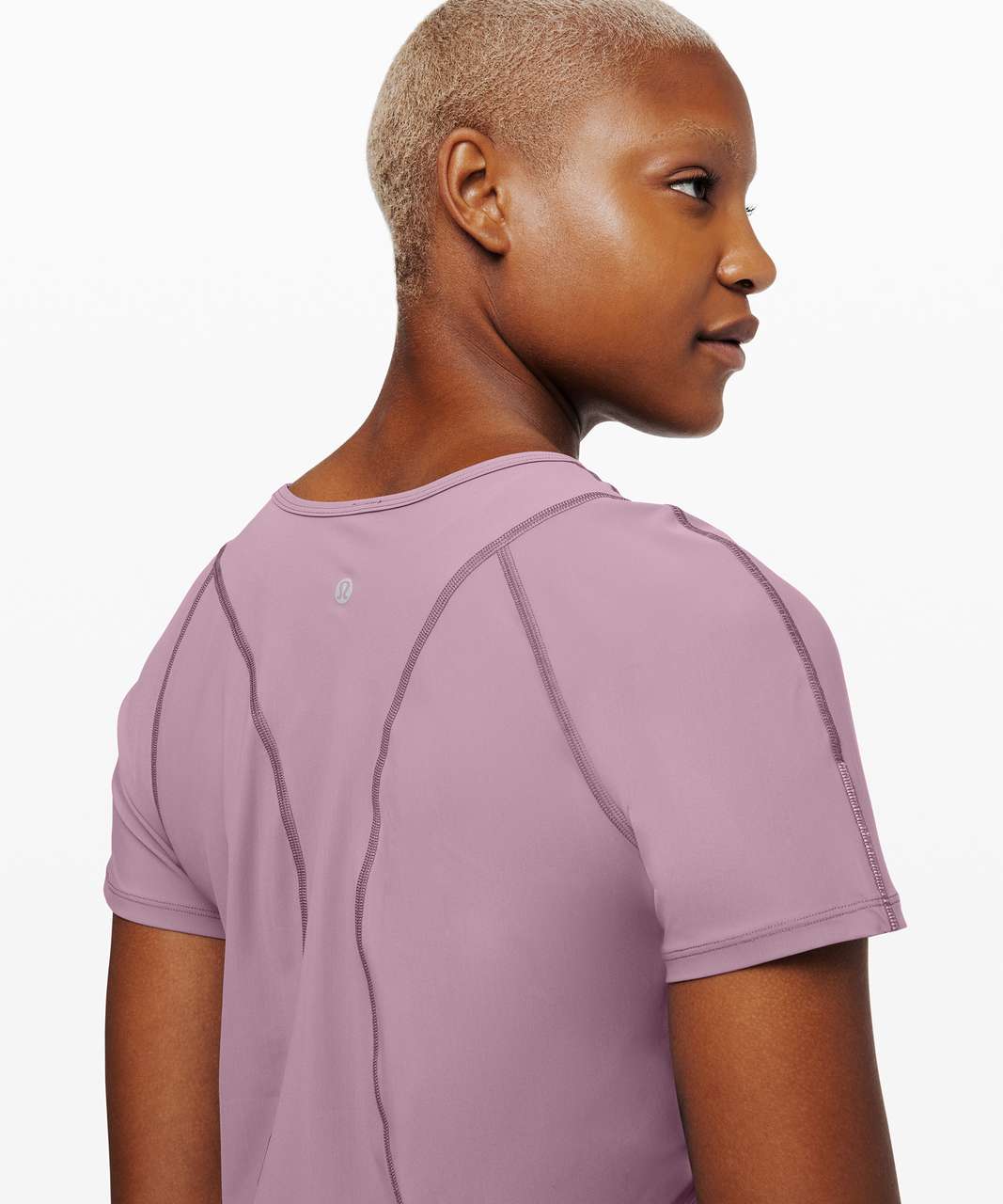 Lululemon Outrun the Heat Short Sleeve - Frosted Mulberry
