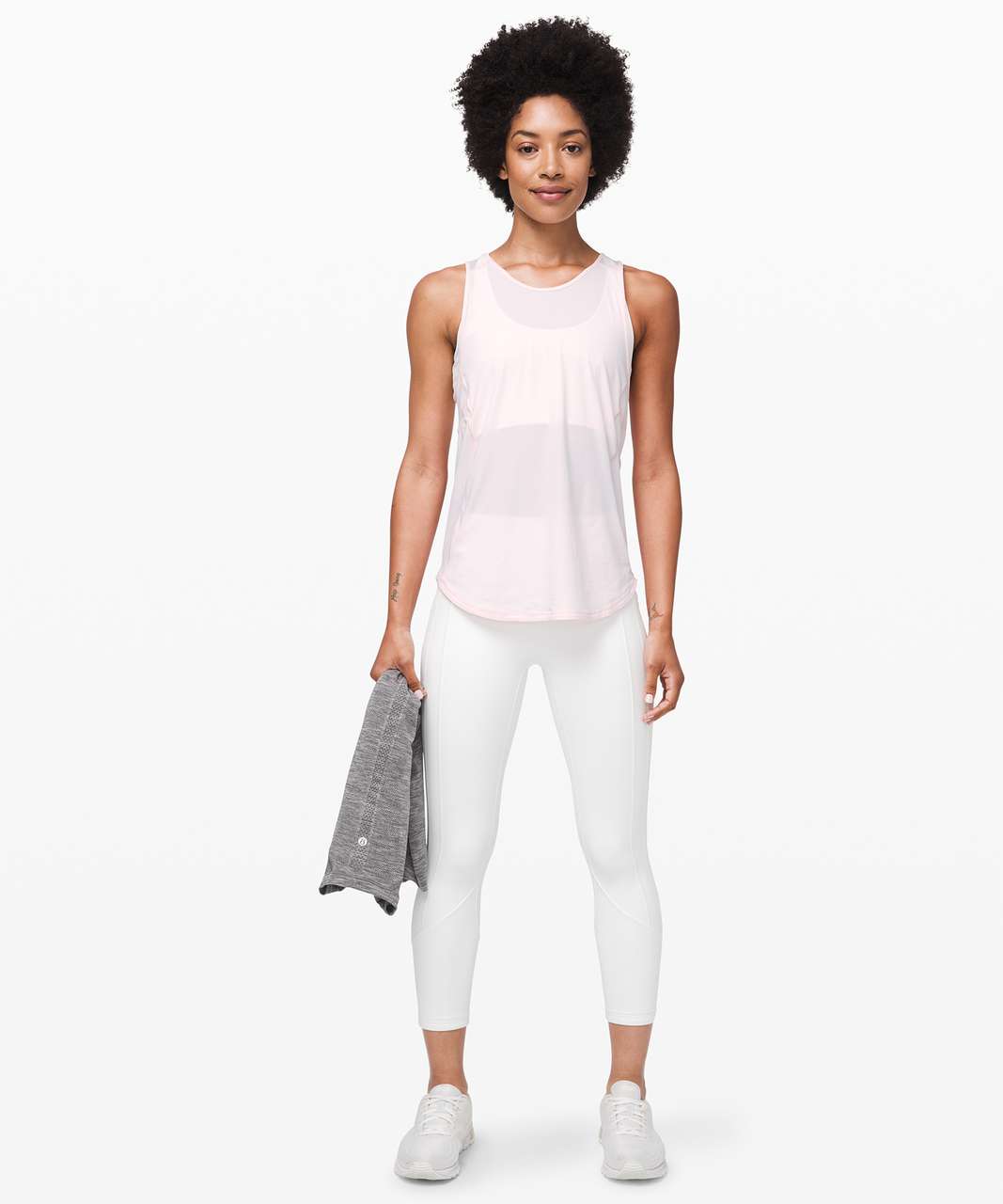 Lululemon Sculpt Tank II - Powdered Rose