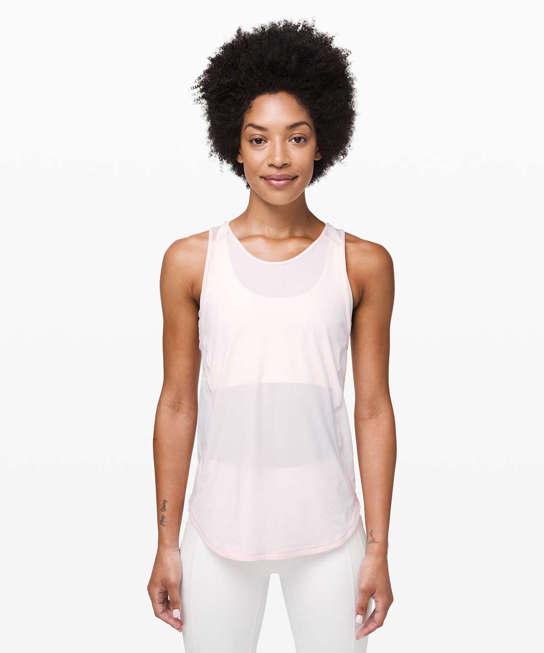 Lululemon Sculpt Tank II - Powdered Rose