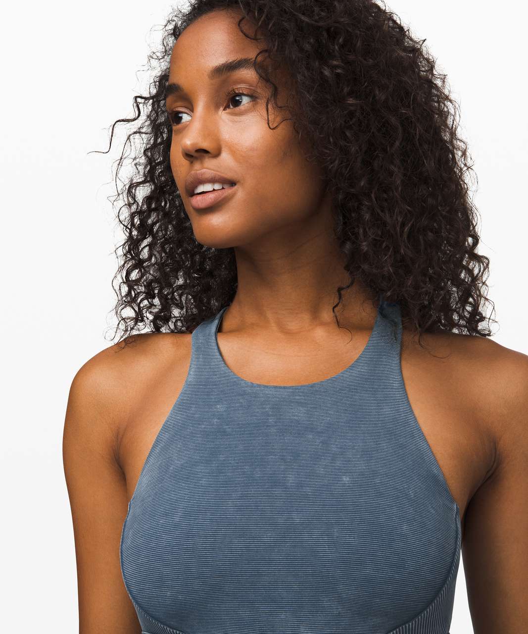 Lululemon Bob and Weave Bra - Washed Night Diver