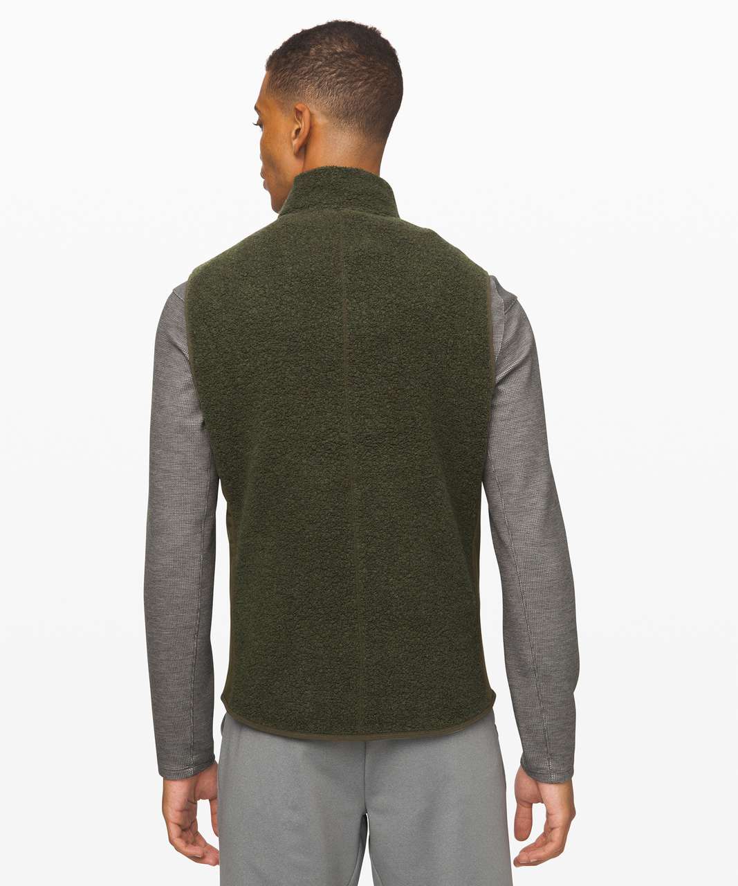 Lululemon Tundra Trek Vest - Heathered Dark Olive / Dark Olive