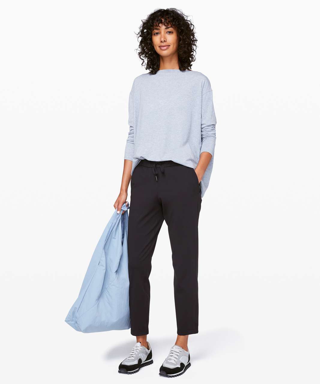 Lululemon On the Fly 7/8 Pant - Black - lulu fanatics