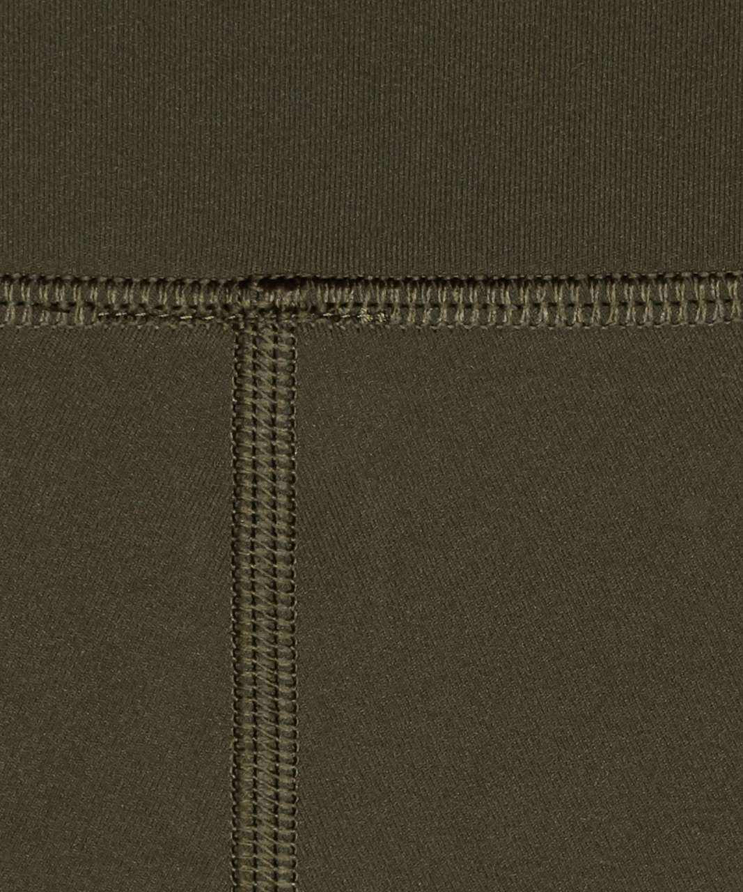 Lululemon Wunder Under Crop (High-Rise) *Full-On Luxtreme 21" - Dark Olive (First Release)