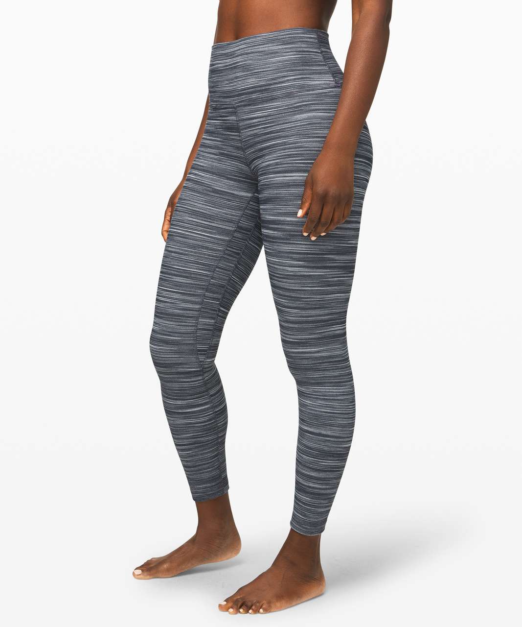 Lululemon align 25 heathered grey herringbone black/white leggings size 4  - $68 - From Ava