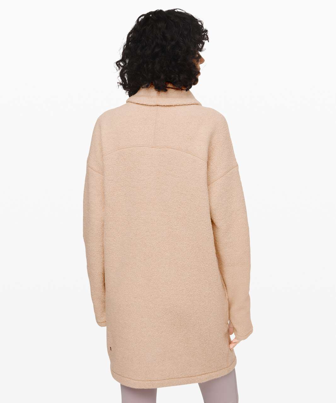 Lululemon Sincerely Sherpa Wrap - Heathered Cashew