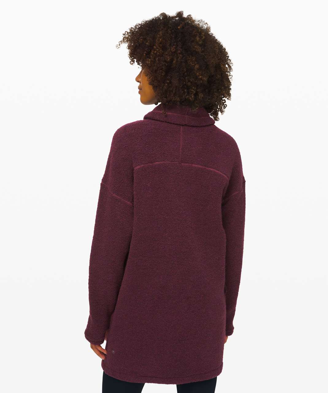 Lululemon Stride Jacket *Soft Mini Check - Black Swan Heathered Plum Mini  Check / Plum - lulu fanatics