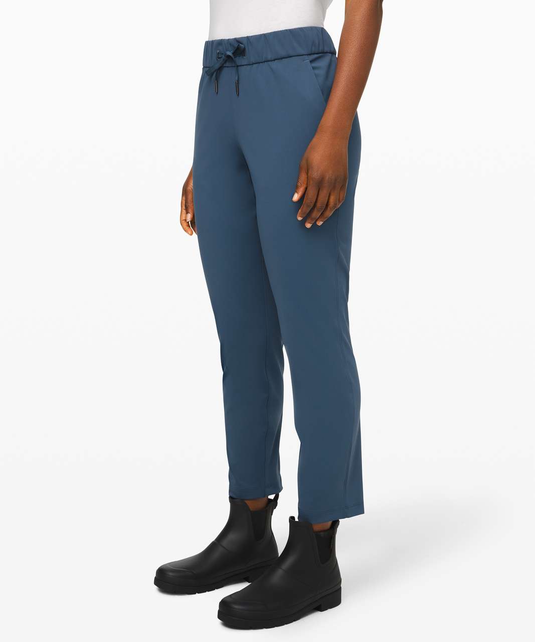 Lululemon On the Fly 7/8 Pant - Code Blue - lulu fanatics