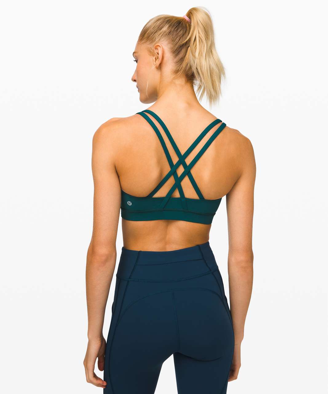 Lululemon Free To Be Tranquil Sports Bra Luxtreme Midnight Tulle