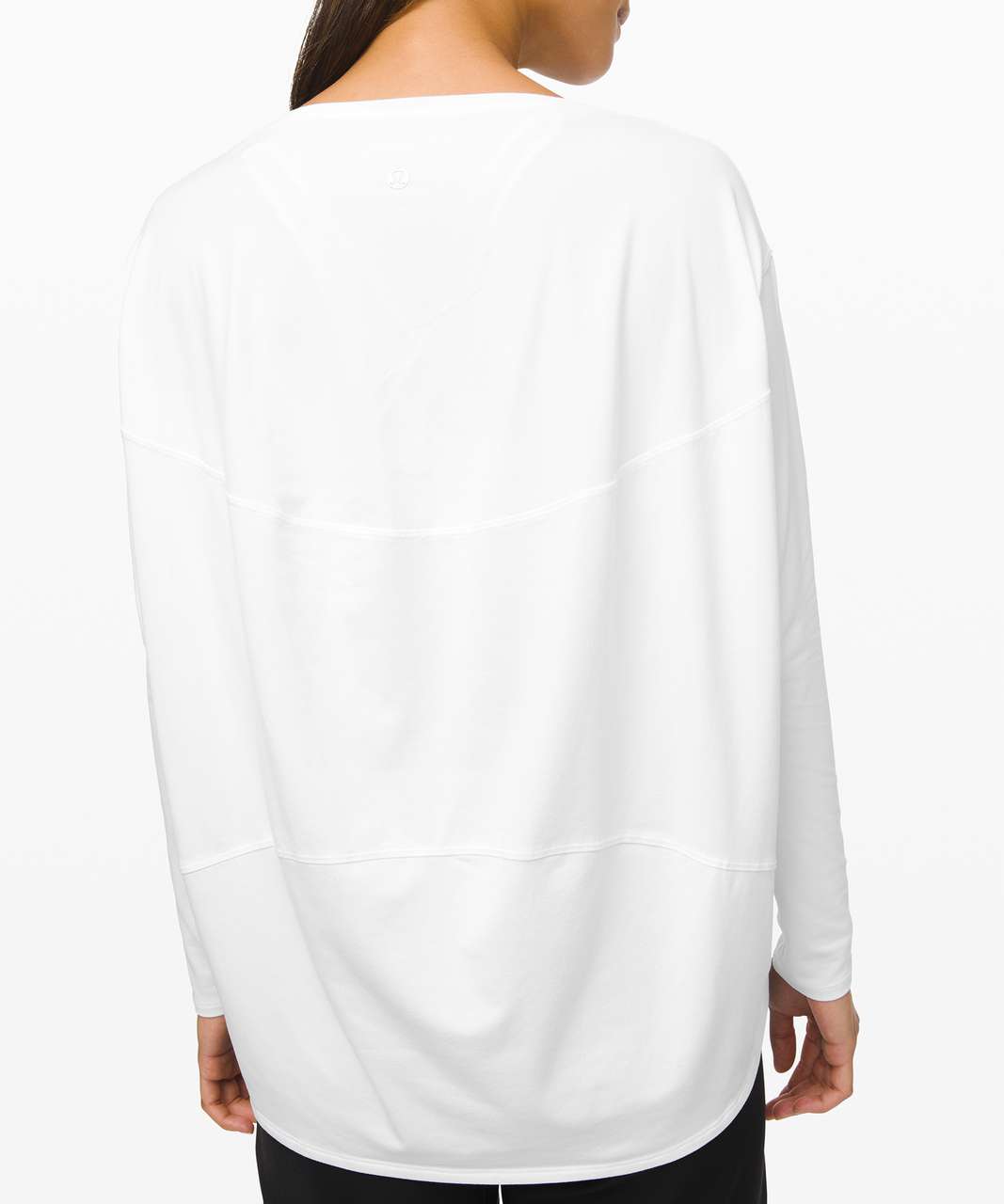 Lululemon Back in Action Long Sleeve *Rulu - White - lulu fanatics