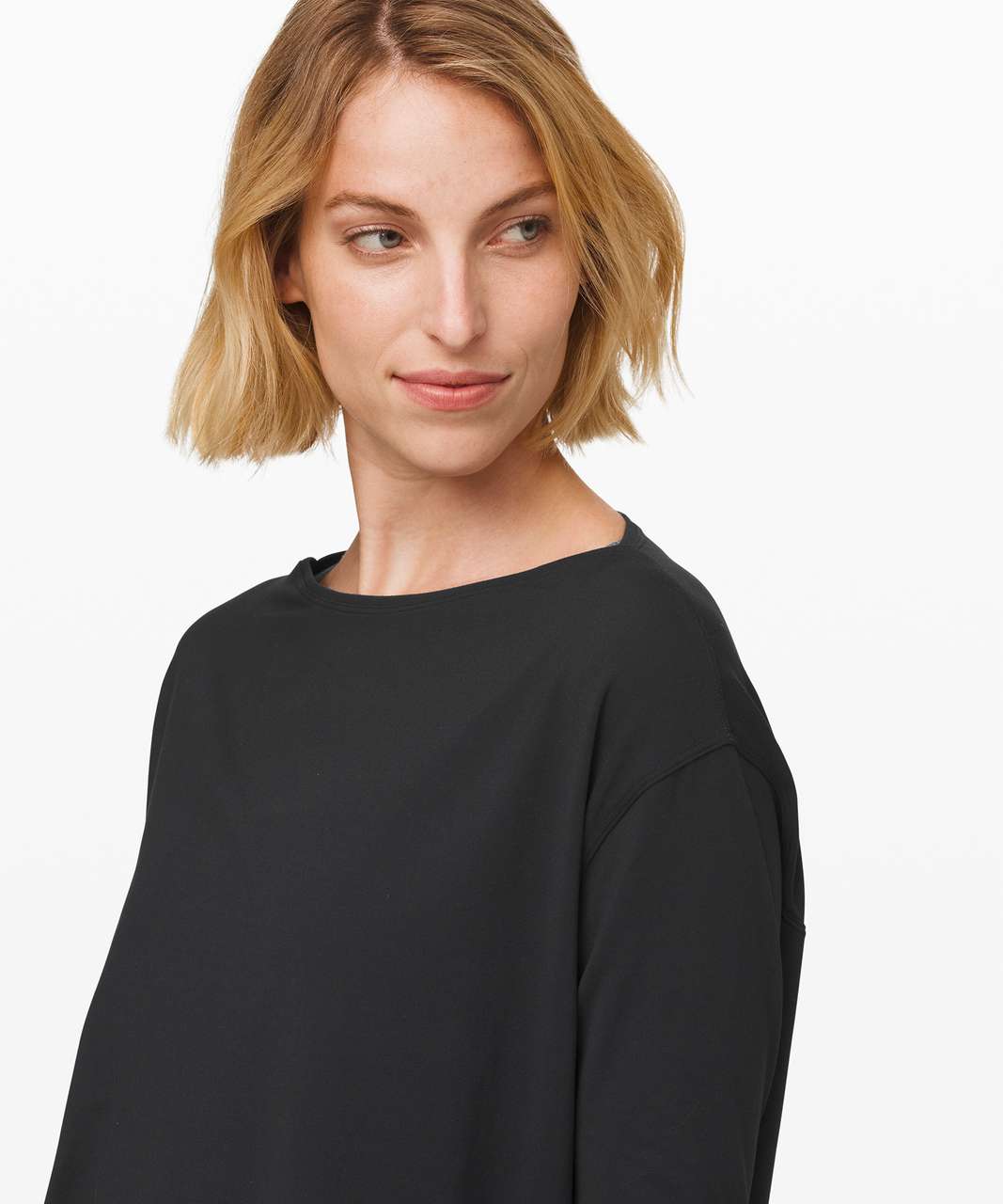 Lululemon Back in Action Long Sleeve *Rulu - Black