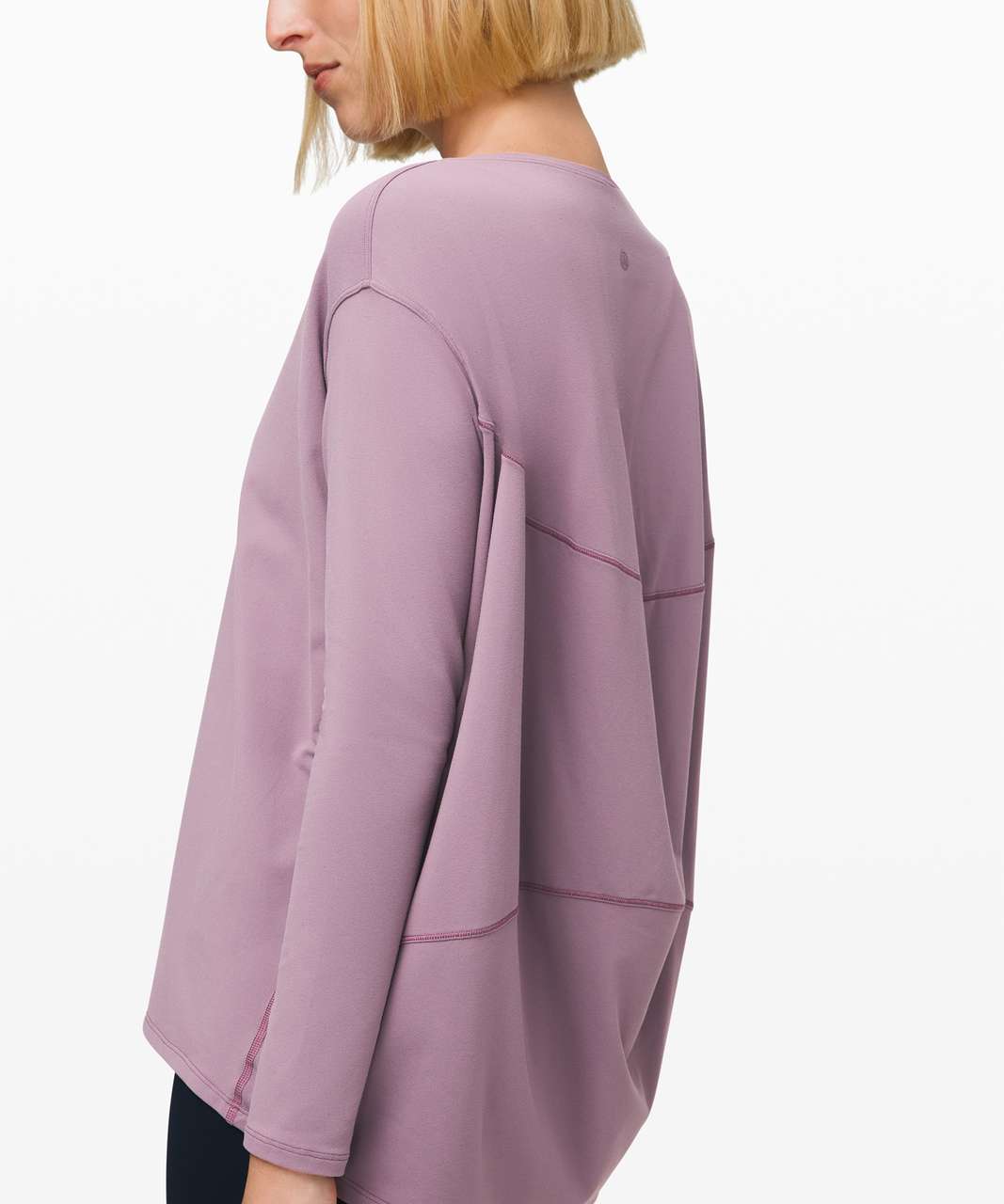 Lululemon Back in Action Long Sleeve *Rulu - Frosted Mulberry