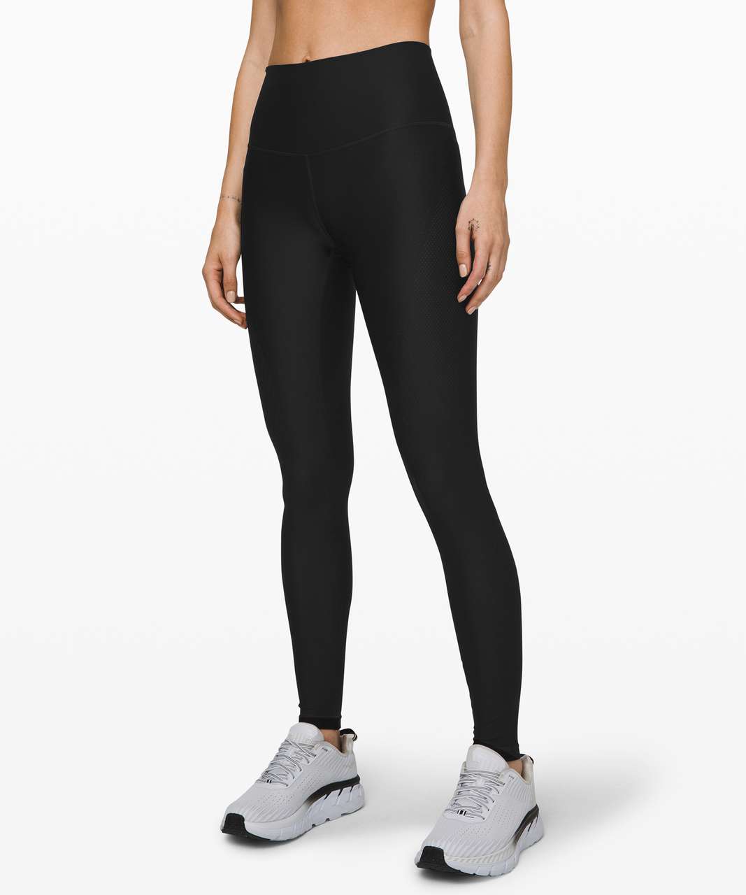 Lululemon Mapped Out High-Rise Tight 28 - Black / Black - lulu