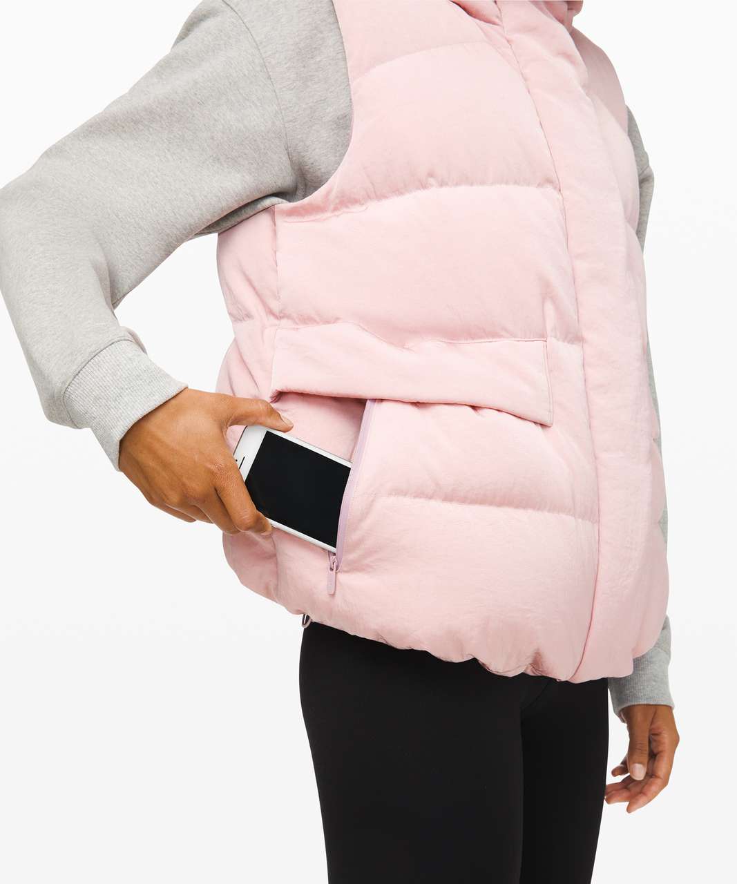 Lululemon In a Flurry Vest - Porcelain Pink