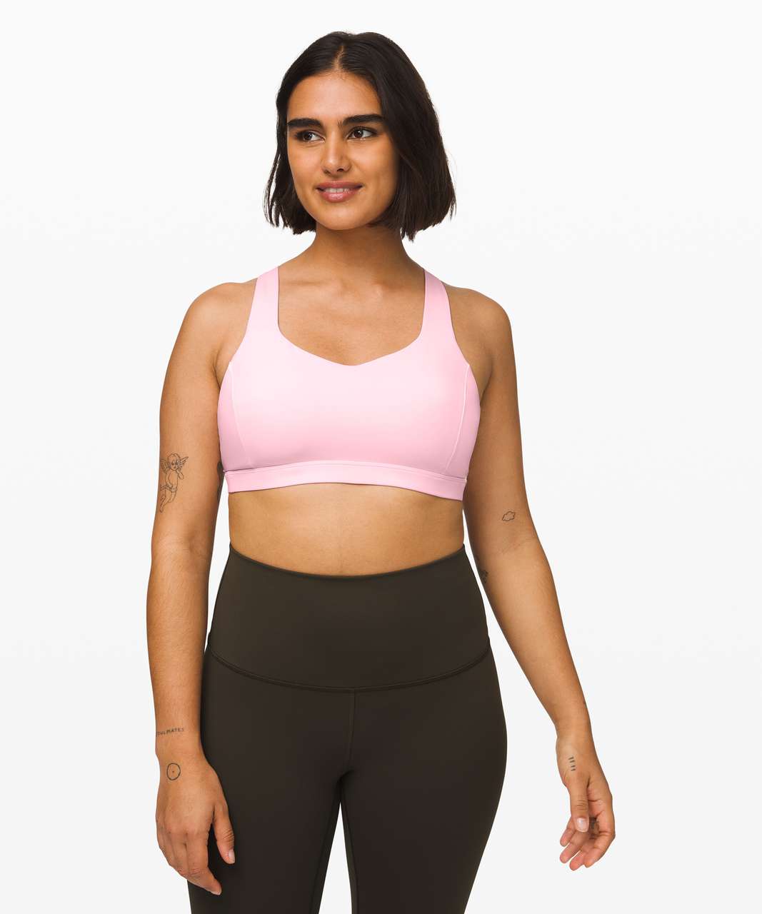 Lululemon Free To Be Serene Bra - Powdered Rose