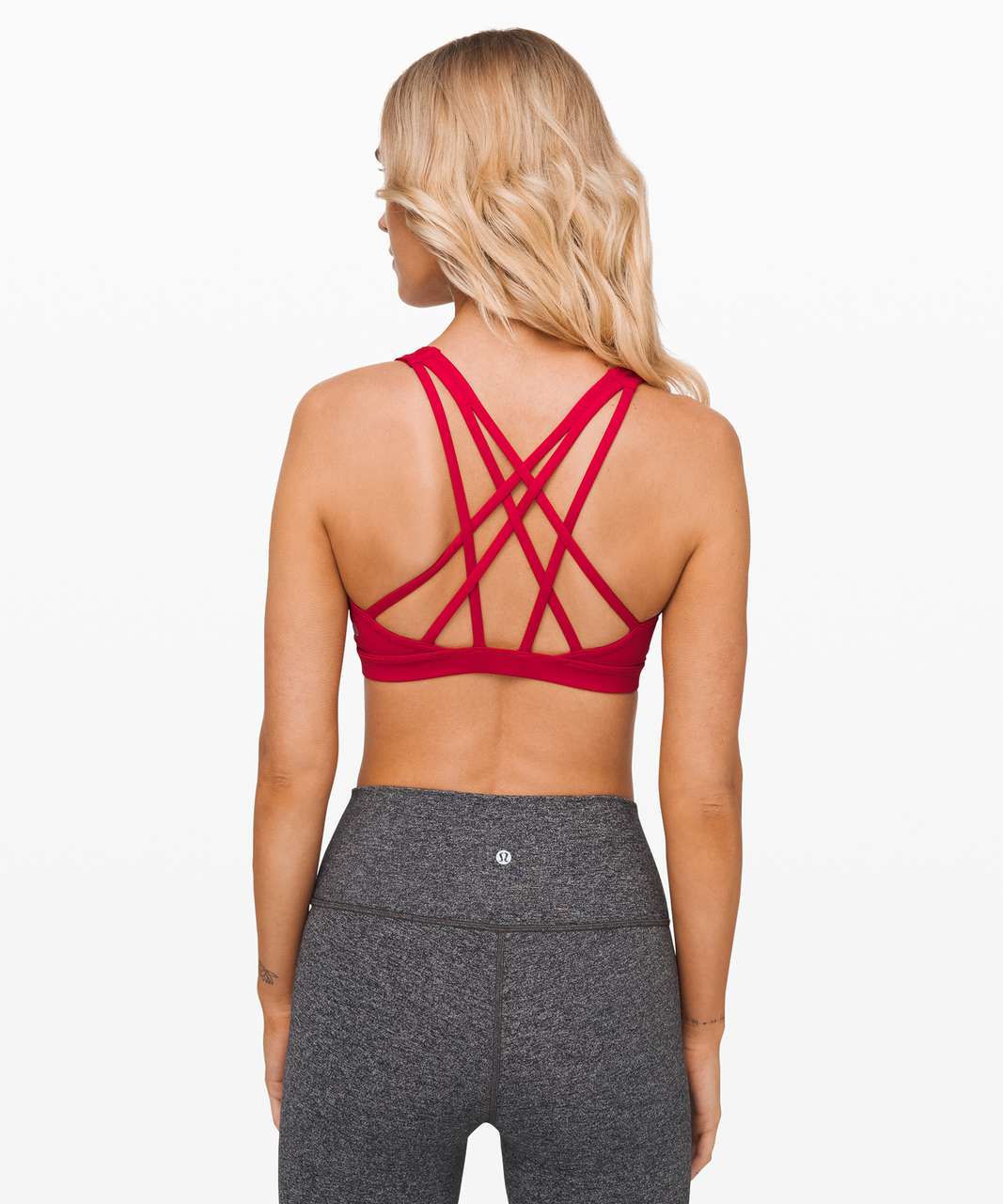 Lululemon Red Sports Bra Specialty Style Size M - $50 (44% Off Retail) -  From Marissa