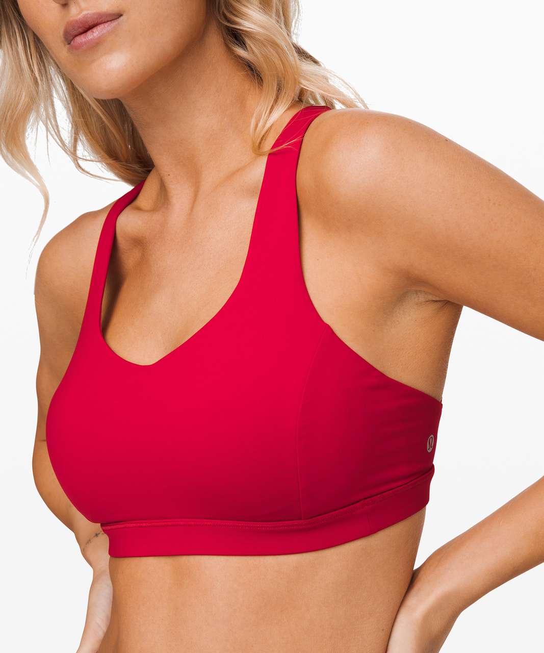 Lululemon Red Sports Bra Specialty Style Size M - $50 (44% Off Retail) -  From Marissa