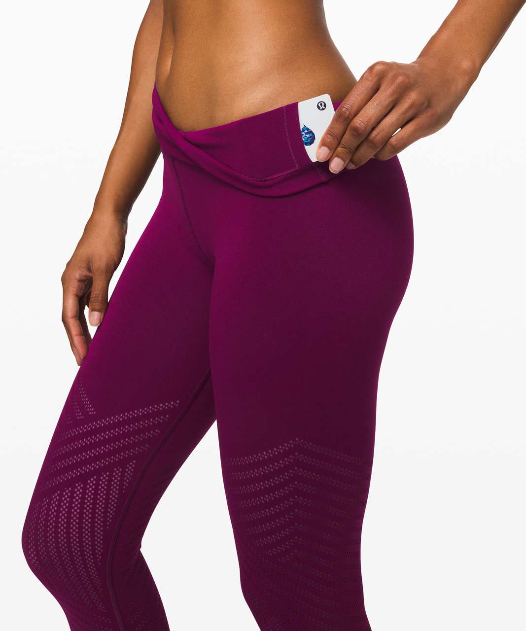 Lululemon Reveal Tight *Mesh Stripes - Marvel