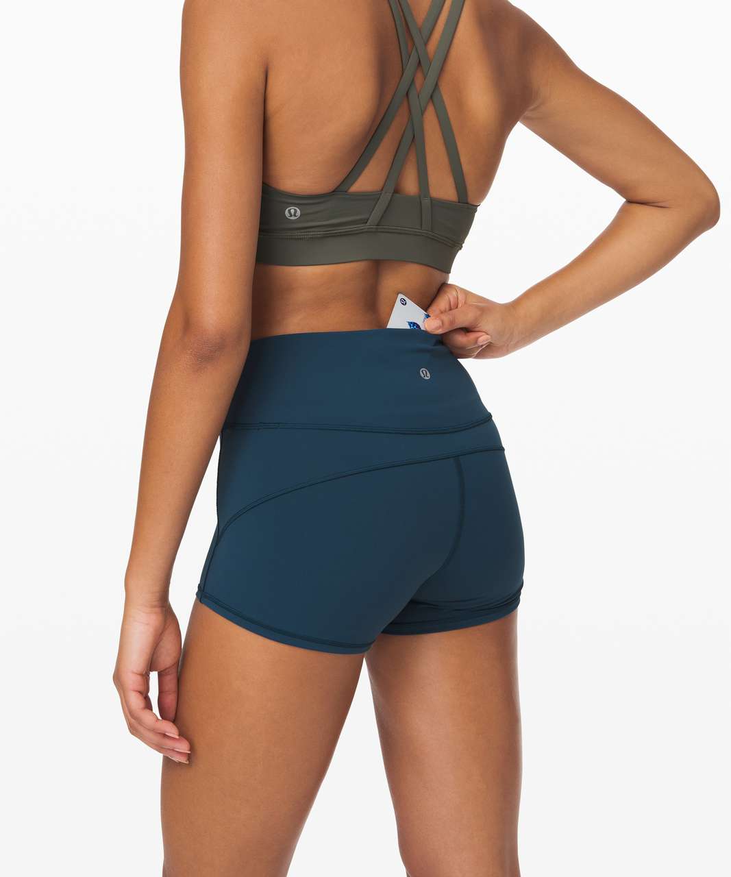 Lululemon Womens In Movement Short Everlux 2.5 Size 6 Cyprus