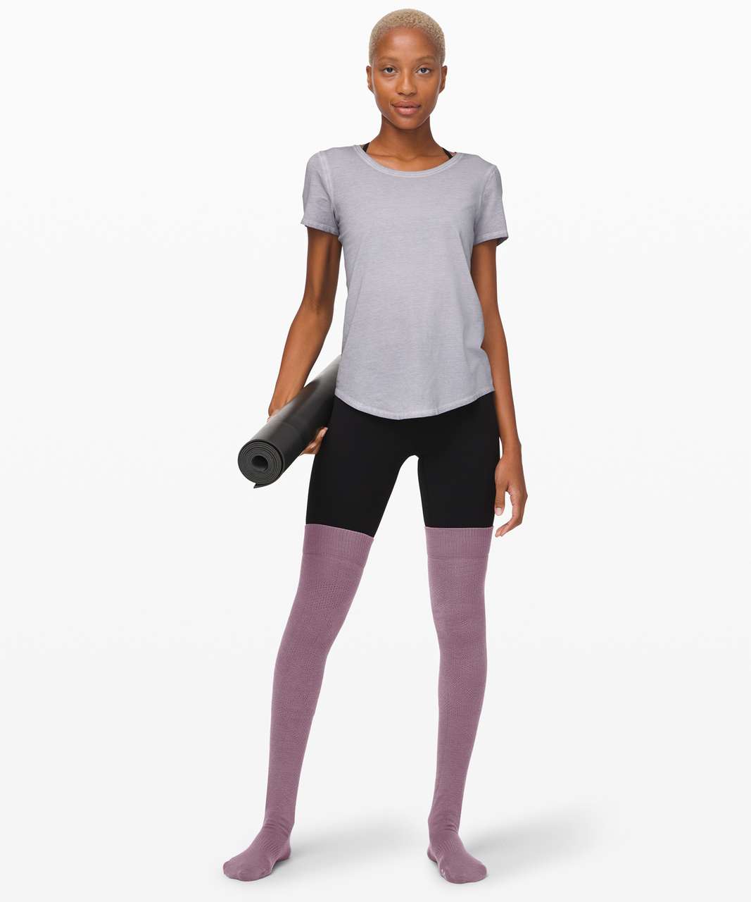 Lululemon Savasana Sock - Frosted Mulberry