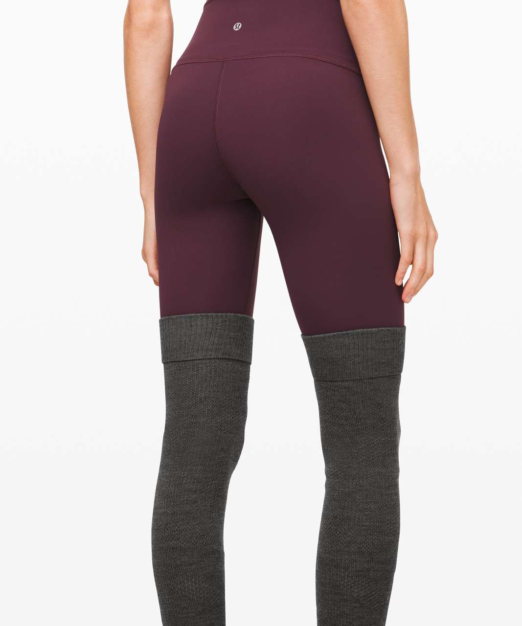 Lululemon Savasana Sock - Heathered Core Dark Grey